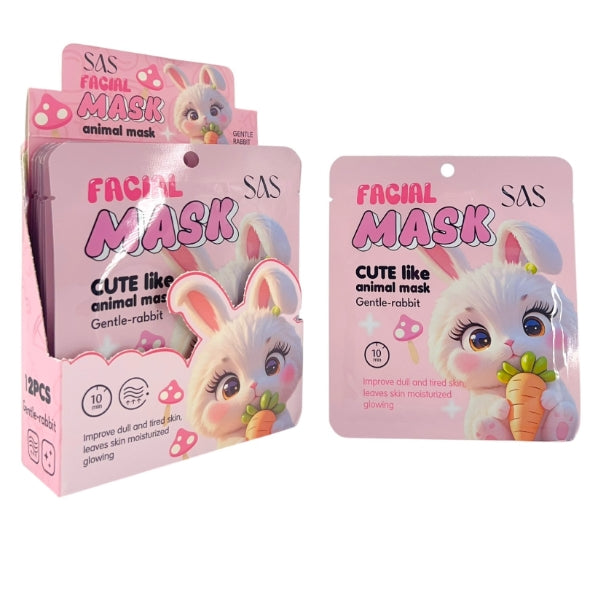 Mascarilla facial conejo SAS